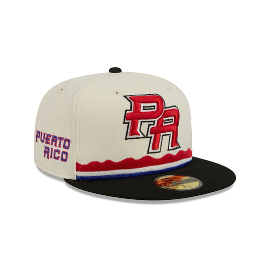 Puerto Rico Jíbara Red 59FIFTY Fitted Hat - New Era Cap