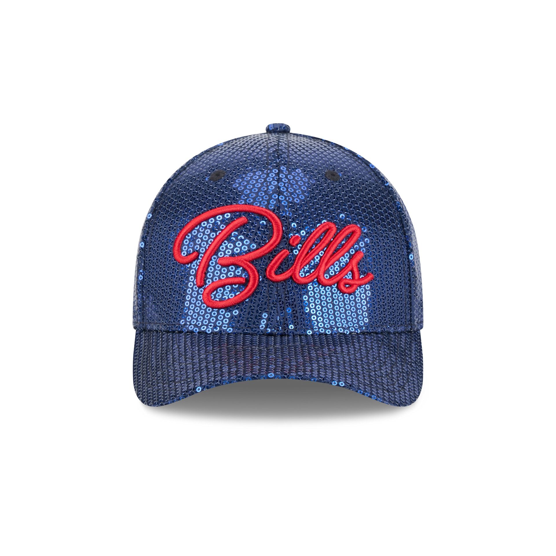 Buffalo Bills Sequin Script Women's 9FORTY M-Crown Snapback Hat