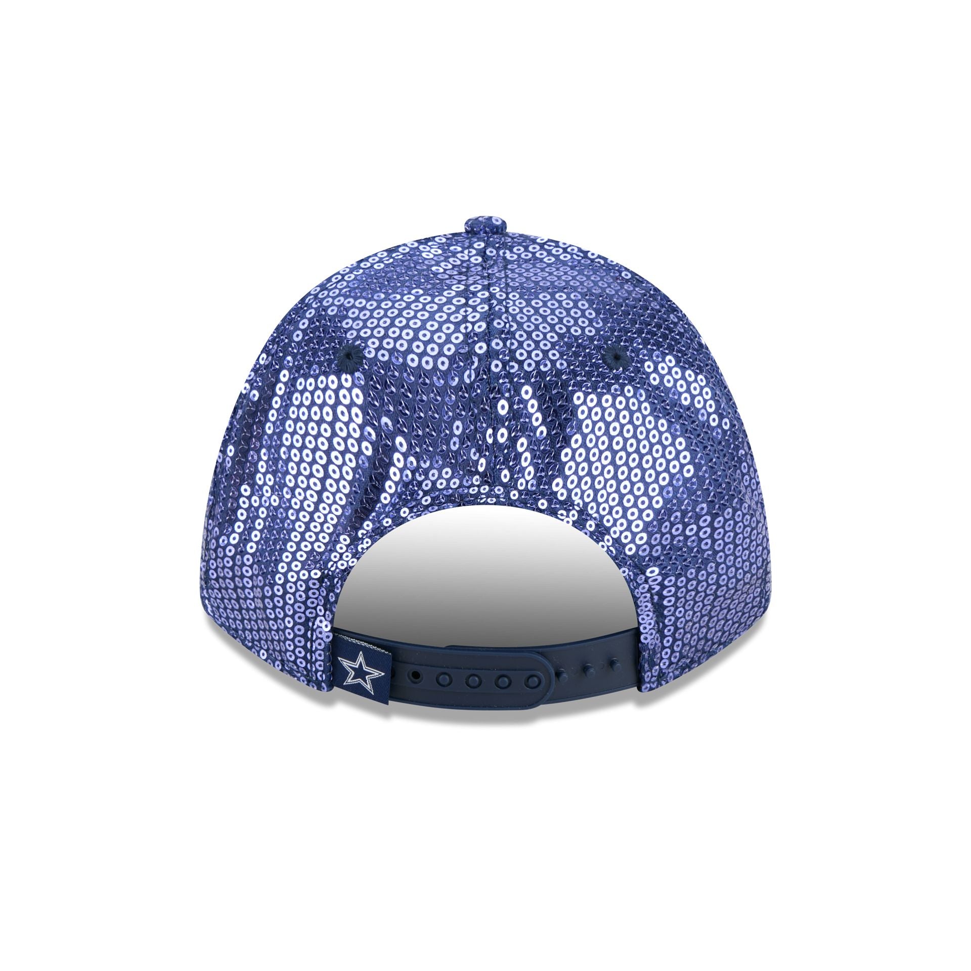Dallas Cowboys Sequin Script Women's 9FORTY M-Crown Snapback Hat