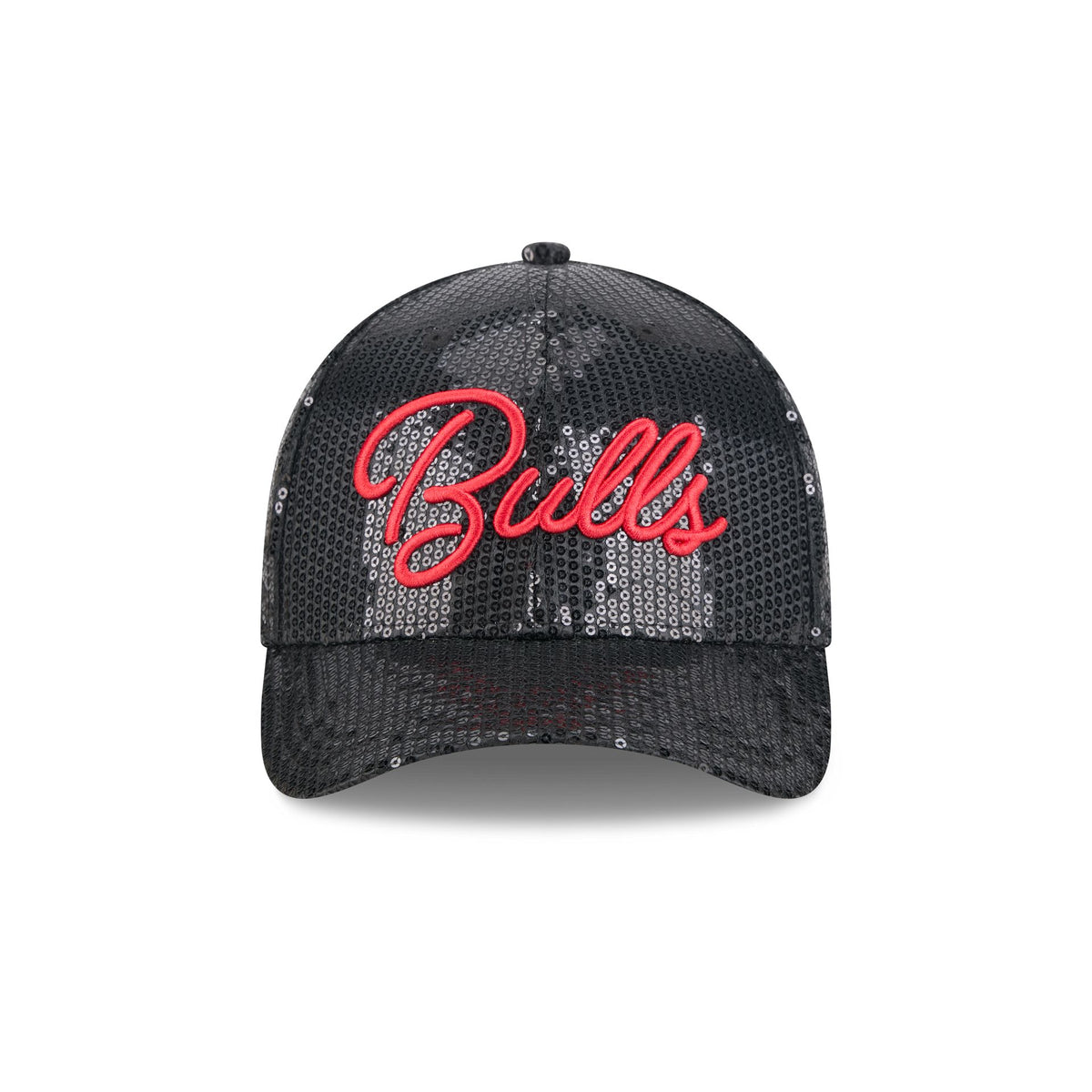 Chicago Bulls Sequin Script Women's 9FORTY M-Crown Snapback Hat