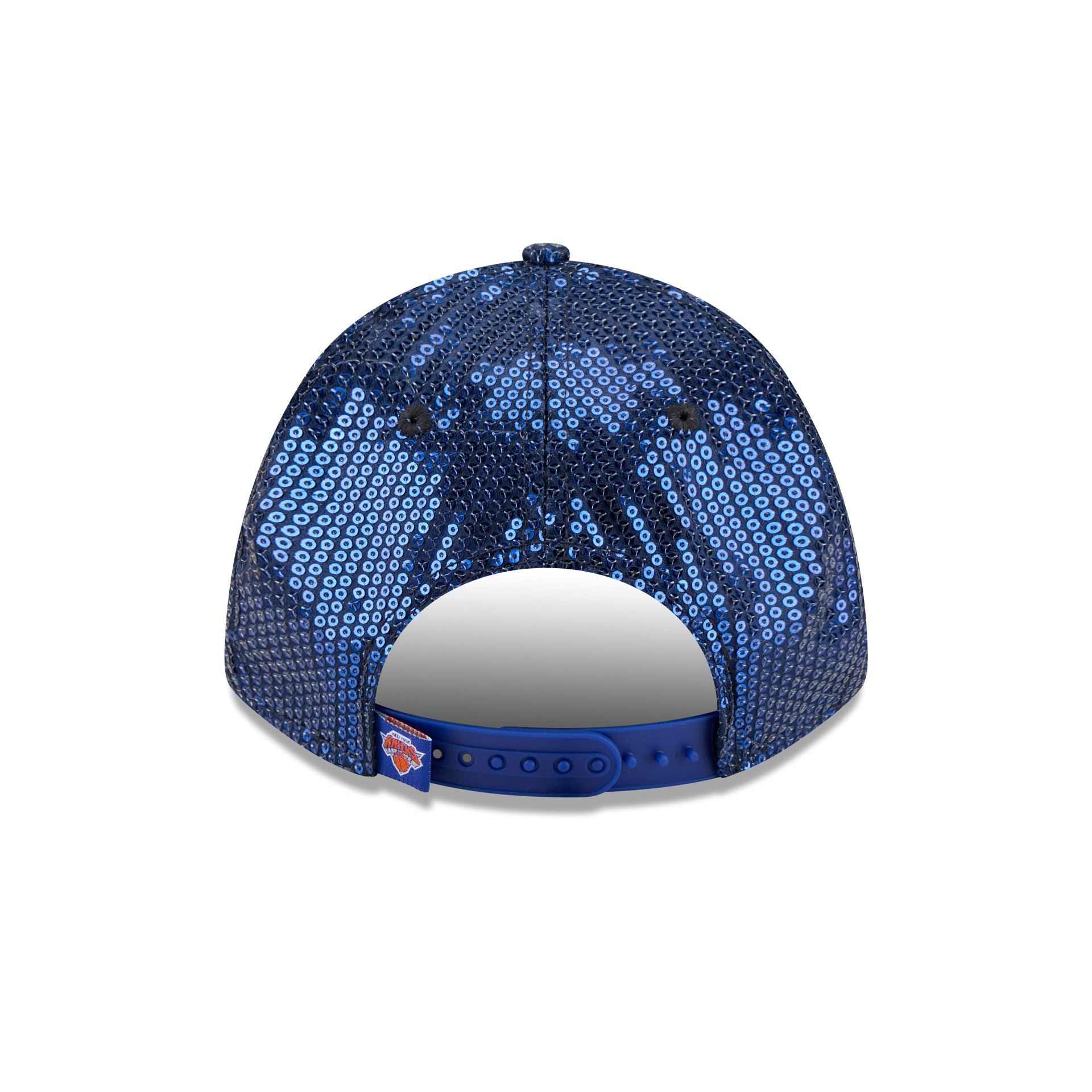 New York Knicks Sequin Script Women's 9FORTY M-Crown Snapback Hat