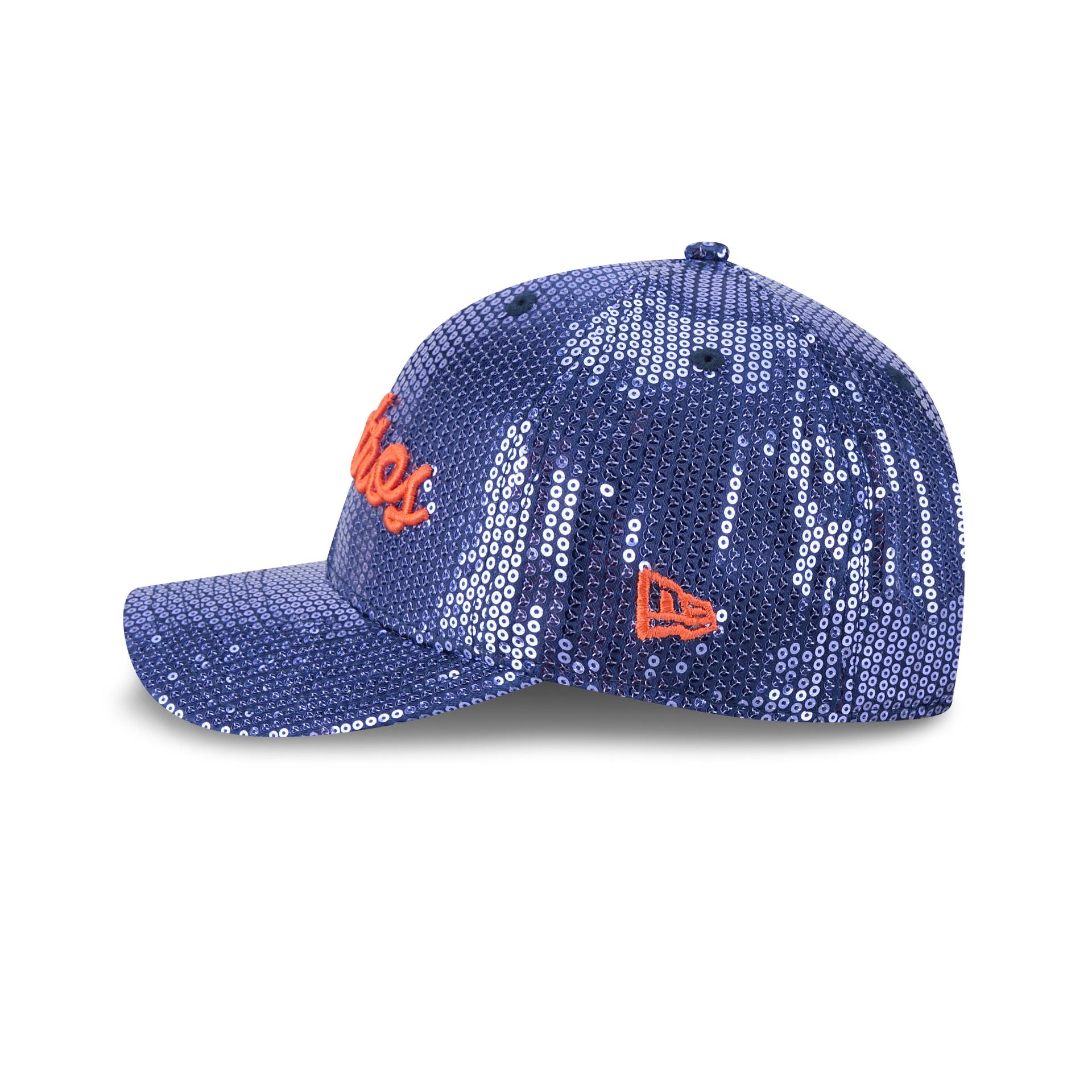 Houston Astros Sequin Script Women's 9FORTY M-Crown Snapback Hat