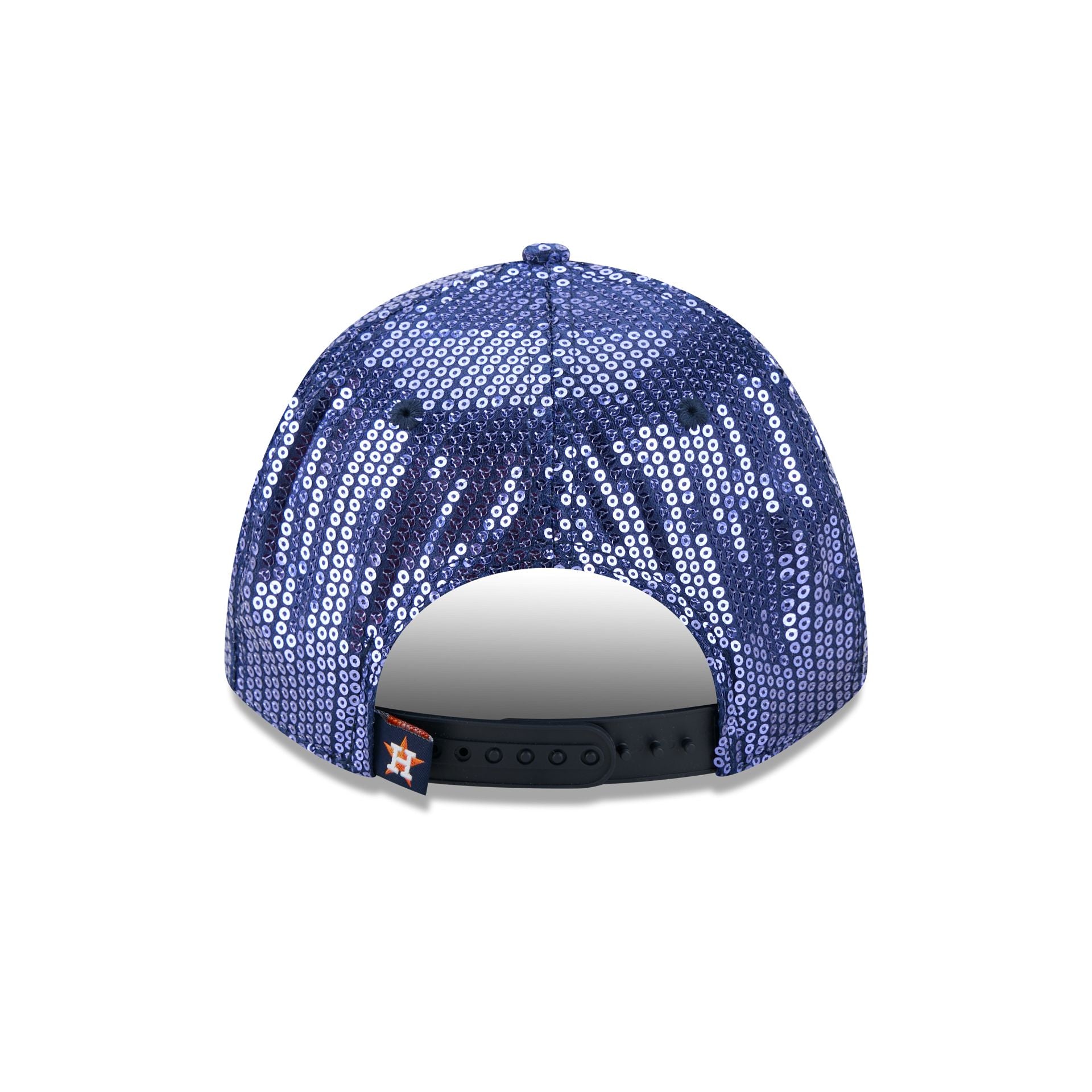Houston Astros Sequin Script Women's 9FORTY M-Crown Snapback Hat