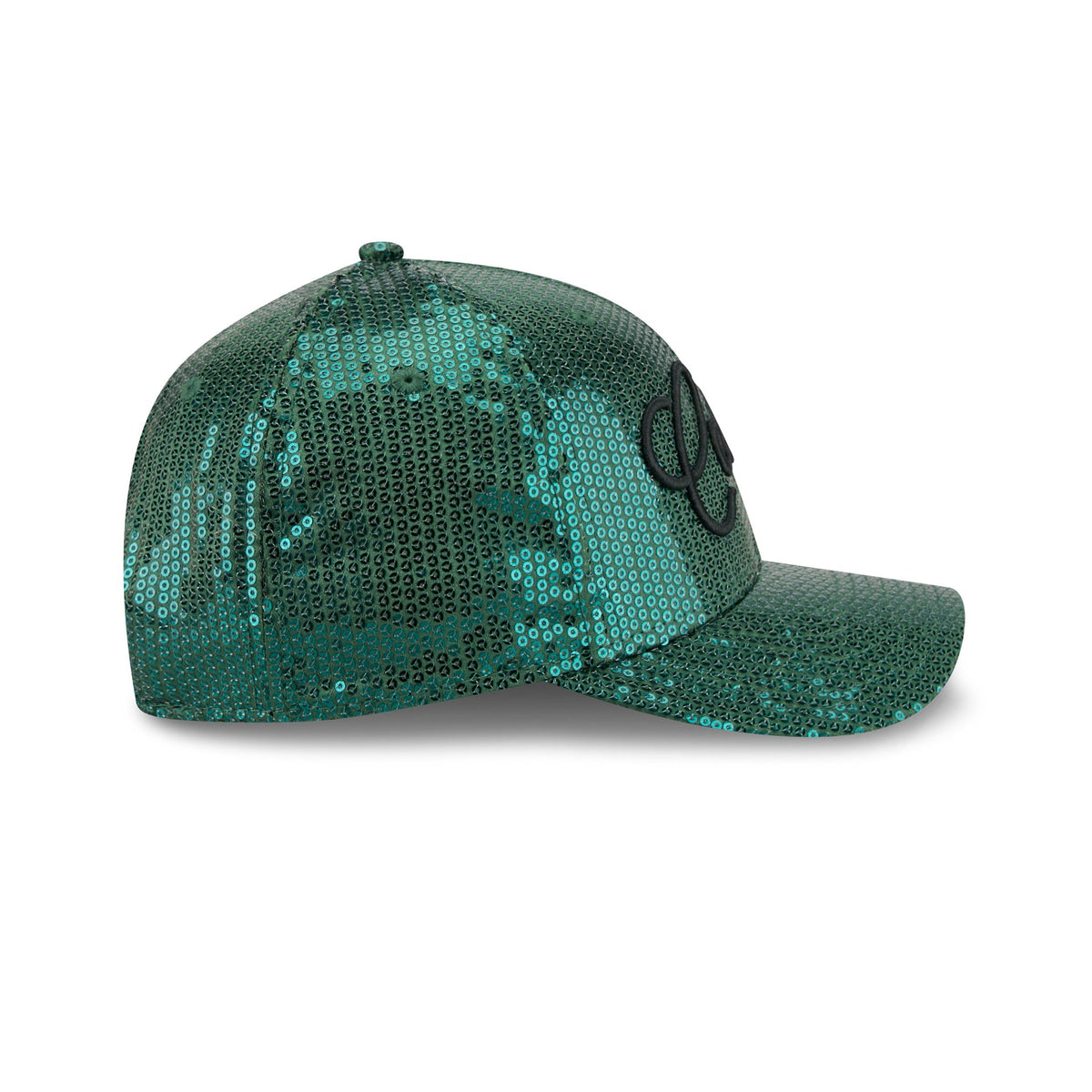 Boston Celtics Sequin Script Women's 9FORTY M-Crown Snapback Hat