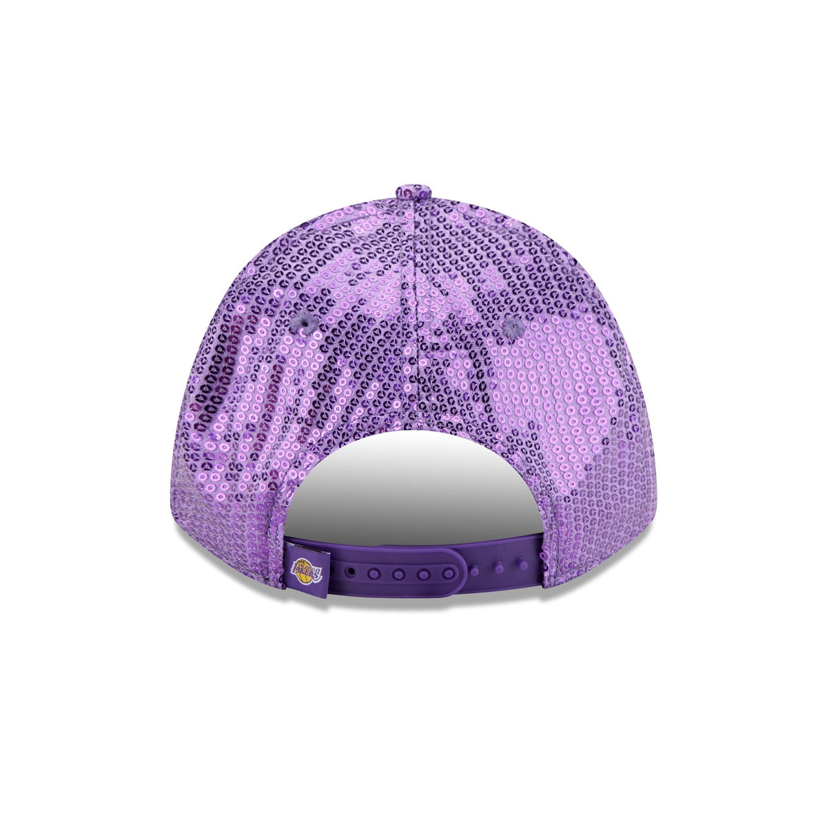 Los Angeles Lakers Sequin Script Women's 9FORTY M-Crown Snapback Hat