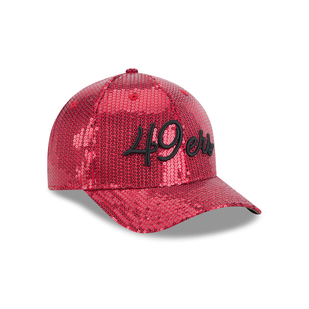 San Francisco 49ers Sequin Script Women's 9FORTY M-Crown Snapback Hat