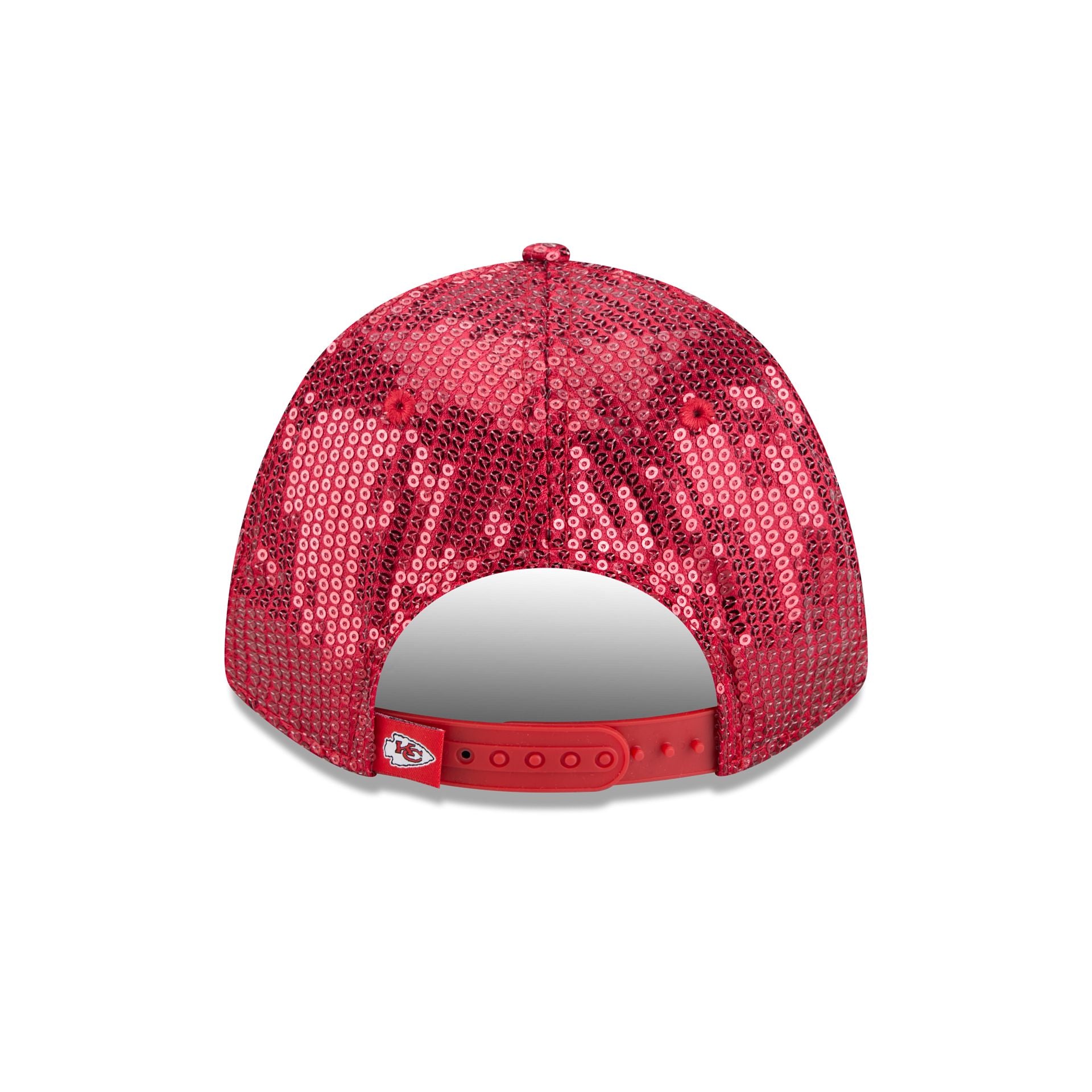 Kansas City Chiefs Sequin Script Women's 9FORTY M-Crown Snapback Hat