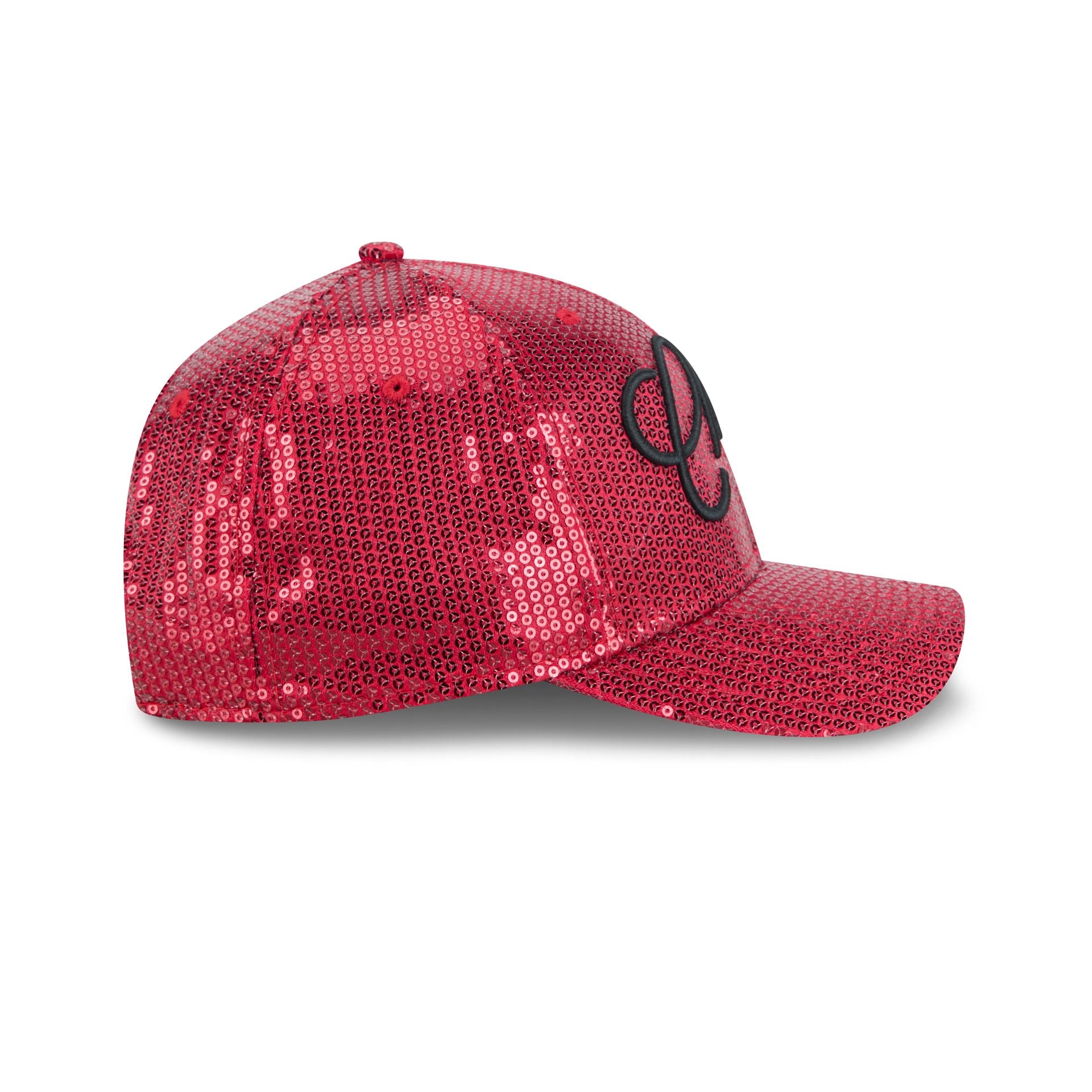 Kansas City Chiefs Sequin Script Women's 9FORTY M-Crown Snapback Hat