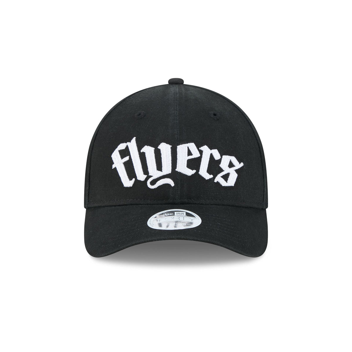 Philadelphia Flyers Gothic Font Women's 9FORTY M-Crown Snapback Hat