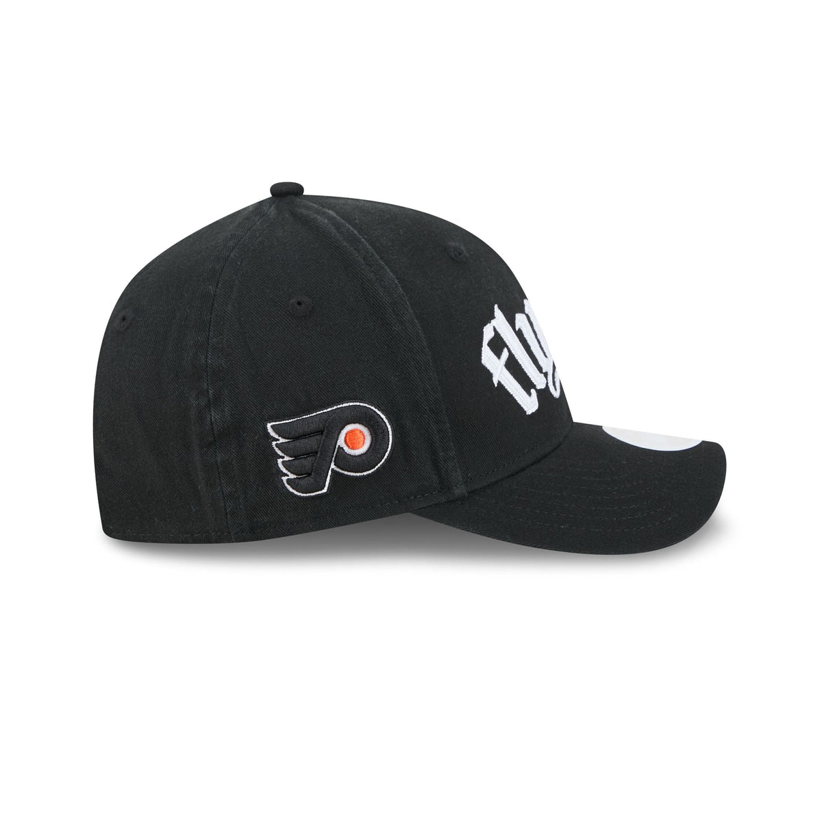 Philadelphia Flyers Gothic Font Women's 9FORTY M-Crown Snapback Hat