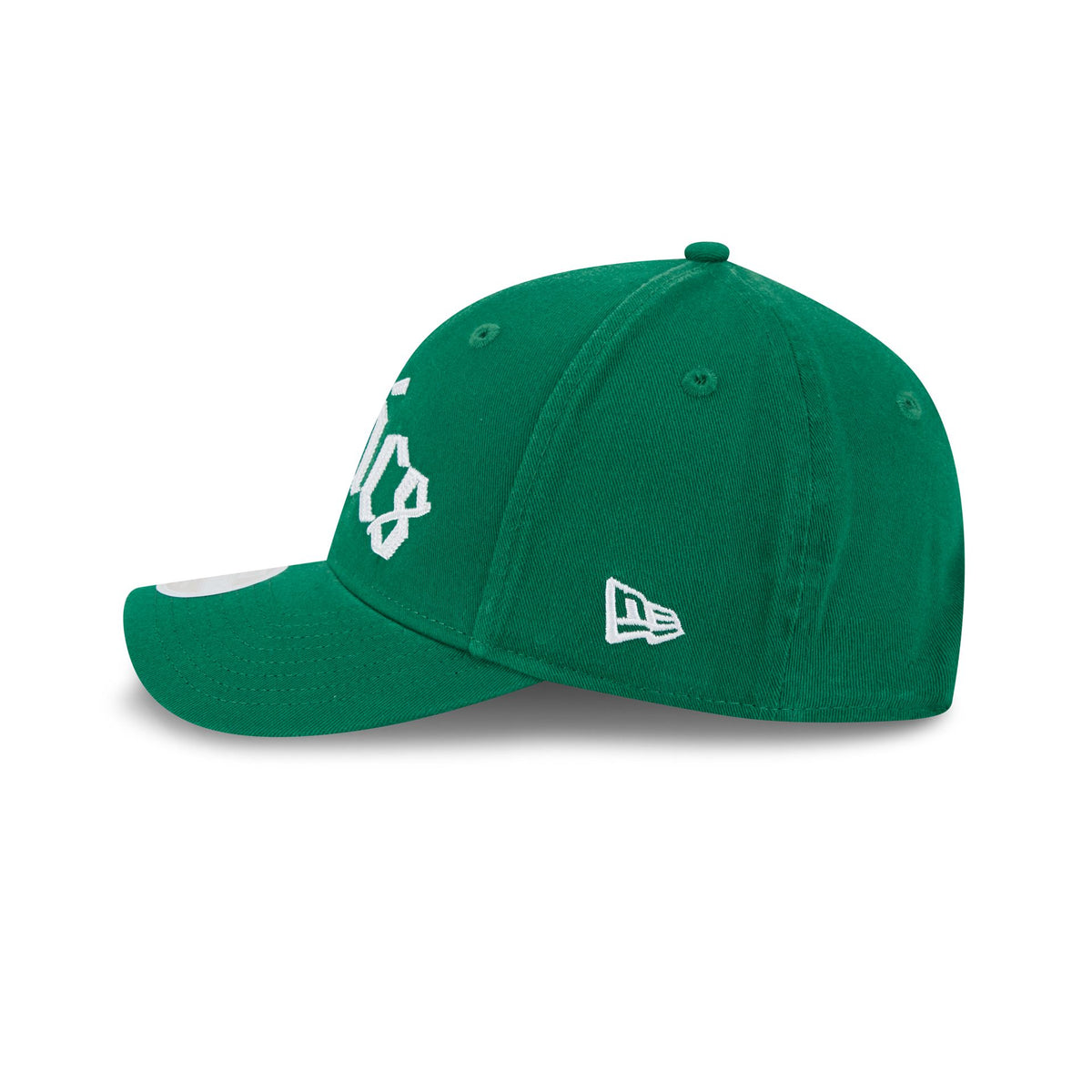 Boston Celtics Gothic Font Women's 9FORTY M-Crown Snapback Hat