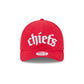 Kansas City Chiefs Gothic Font Women's 9FORTY M-Crown Snapback Hat