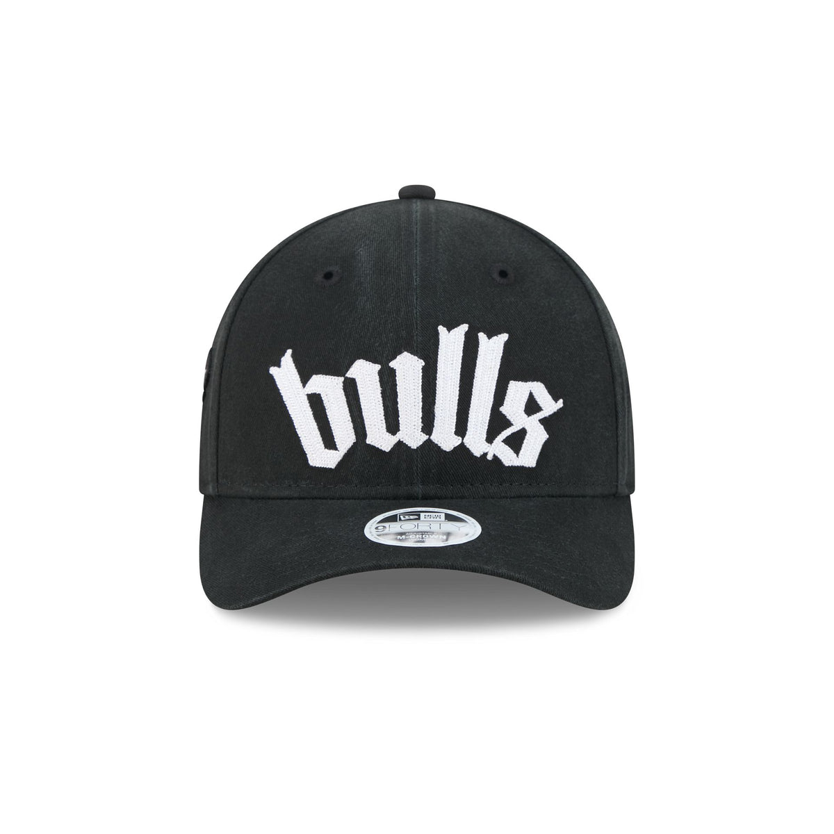 Chicago Bulls Gothic Font Women's 9FORTY M-Crown Snapback Hat