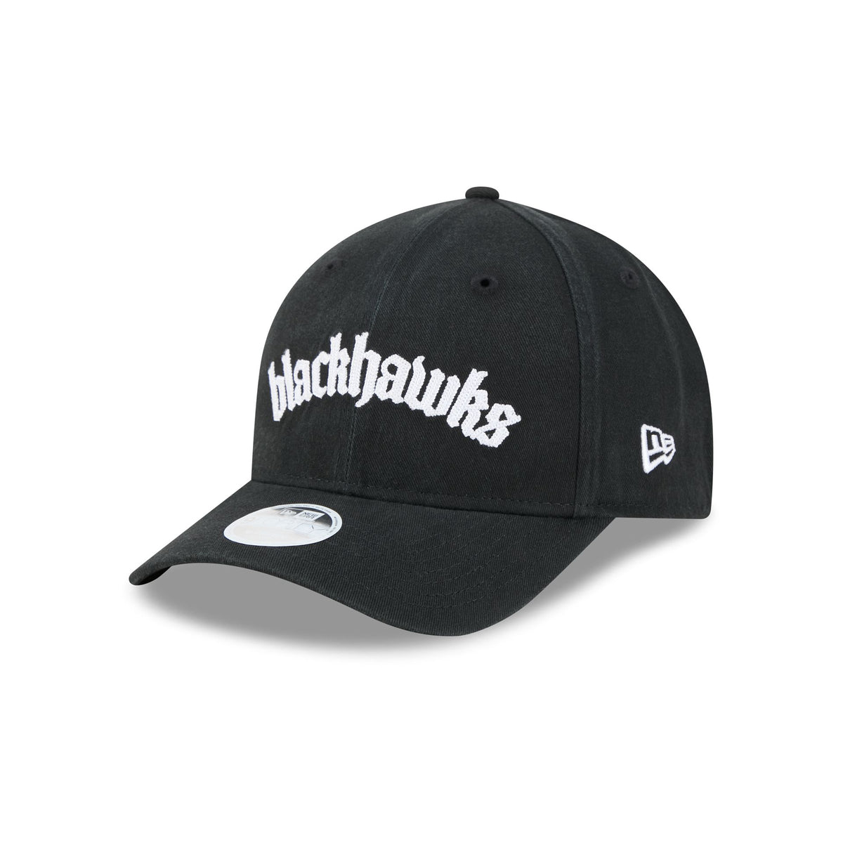 Chicago Blackhawks Gothic Font Women's 9FORTY M-Crown Snapback Hat