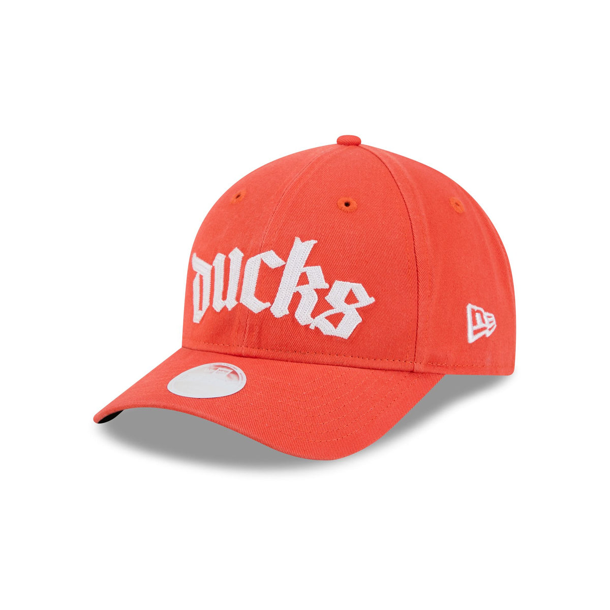 Anaheim Ducks Gothic Font Women's 9FORTY M-Crown Snapback Hat