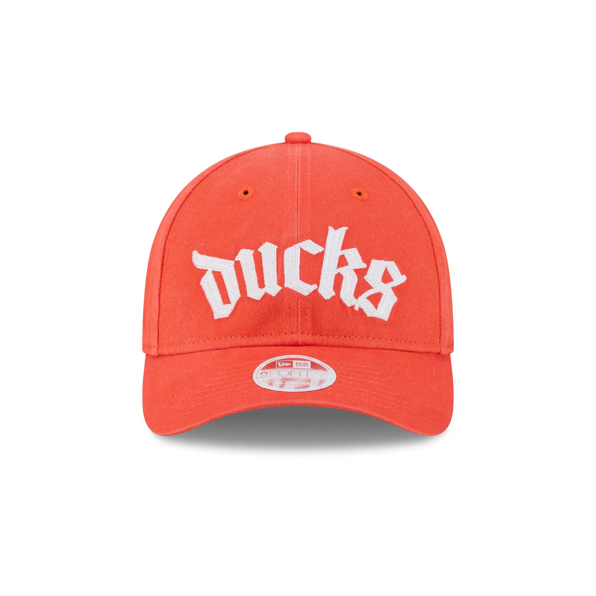 Anaheim Ducks Gothic Font Women's 9FORTY M-Crown Snapback Hat