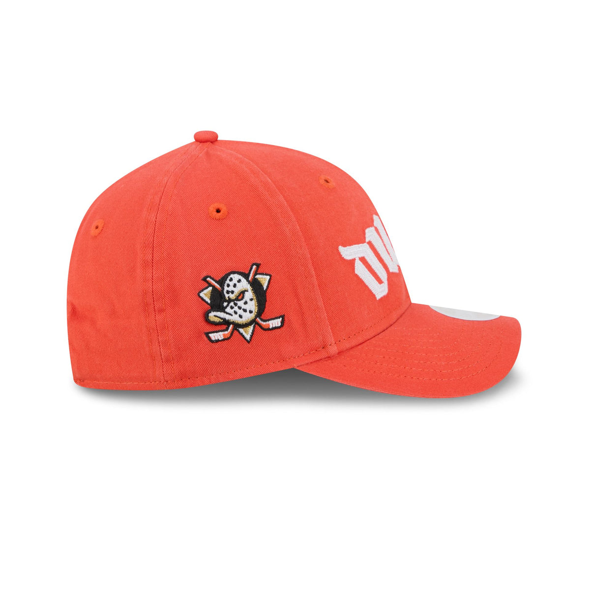 Anaheim Ducks Gothic Font Women's 9FORTY M-Crown Snapback Hat