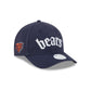 Chicago Bears Gothic Font Women's 9FORTY M-Crown Snapback Hat