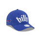 Buffalo Bills Gothic Font Women's 9FORTY M-Crown Snapback Hat