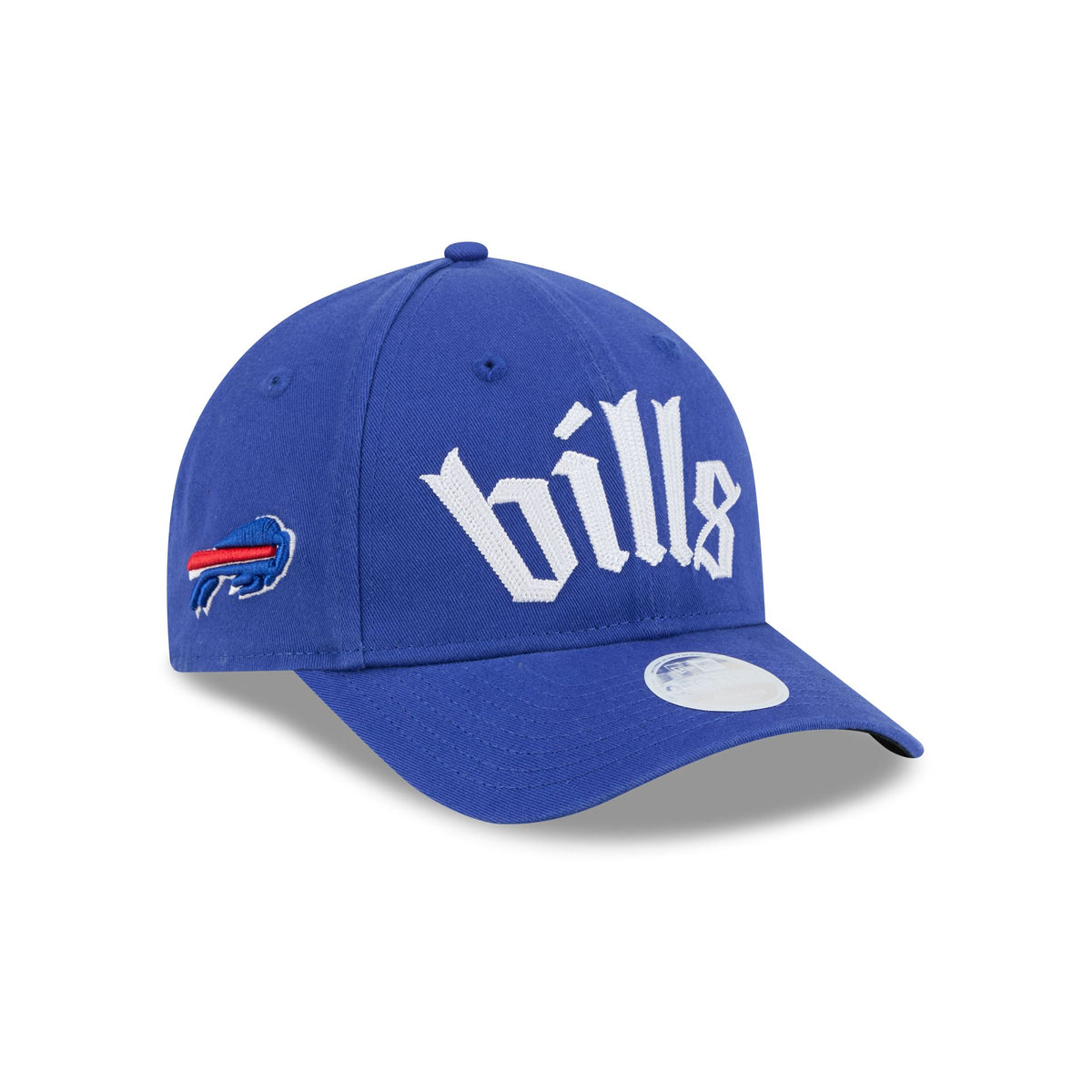 Buffalo Bills Gothic Font Women's 9FORTY M-Crown Snapback Hat
