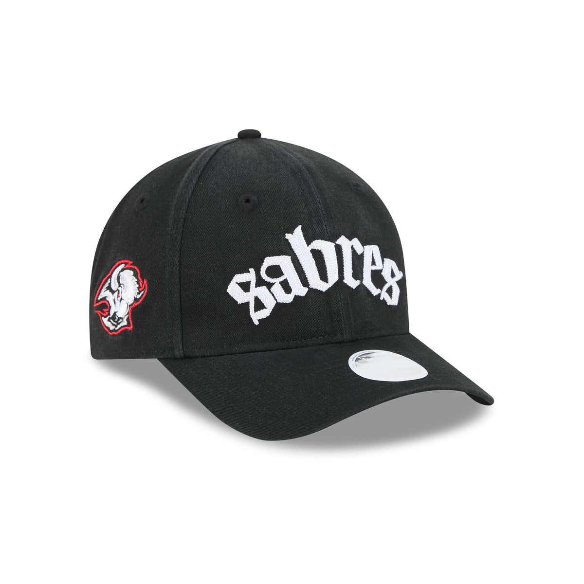 Buffalo Sabres Gothic Font Women's 9FORTY M-Crown Snapback Hat