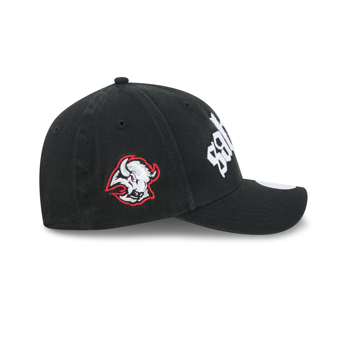 Buffalo Sabres Gothic Font Women's 9FORTY M-Crown Snapback Hat