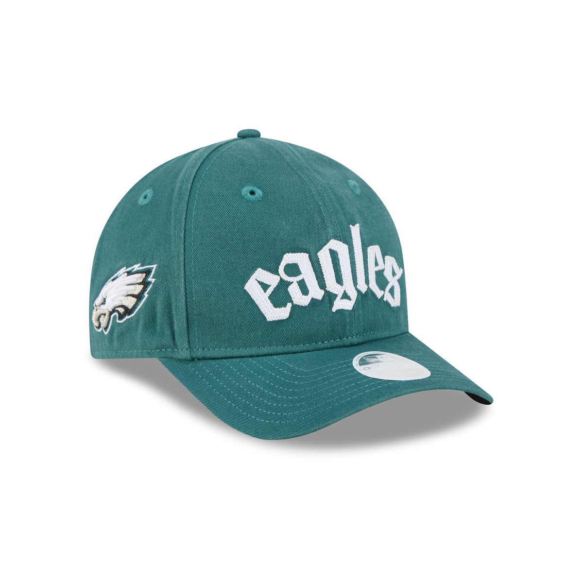 Philadelphia Eagles Gothic Font Women's 9FORTY M-Crown Snapback Hat