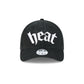 Miami Heat Gothic Font Women's 9FORTY M-Crown Snapback Hat