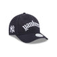 New York Yankees Gothic Font Women's 9FORTY M-Crown Snapback Hat