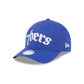 Philadelphia 76ers Gothic Font Women's 9FORTY M-Crown Snapback Hat