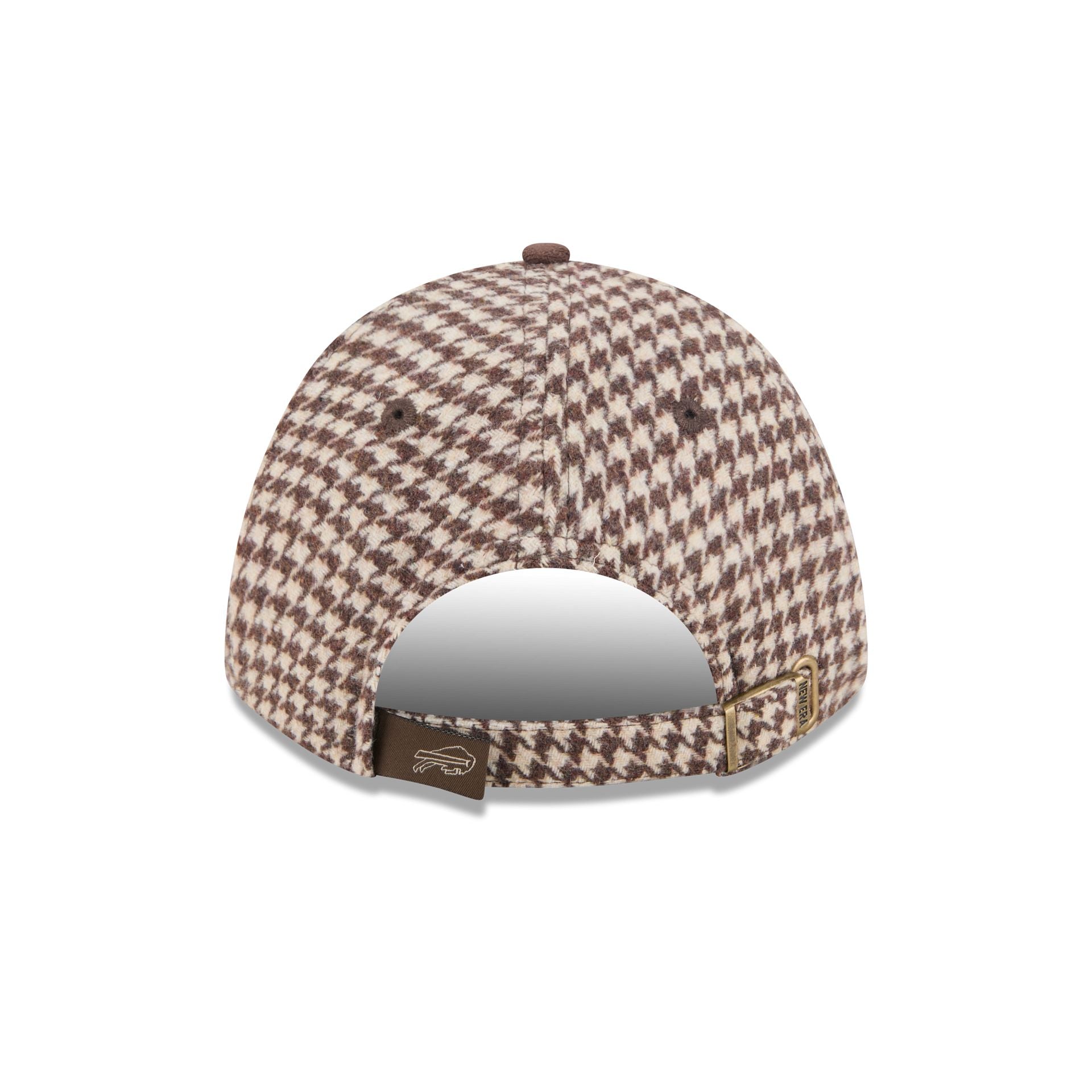 Buffalo Bills Brown Houndstooth Women's 9FORTY M-Crown Adjustable Hat