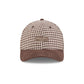 Atlanta Braves Brown Houndstooth Women's 9FORTY M-Crown Adjustable Hat
