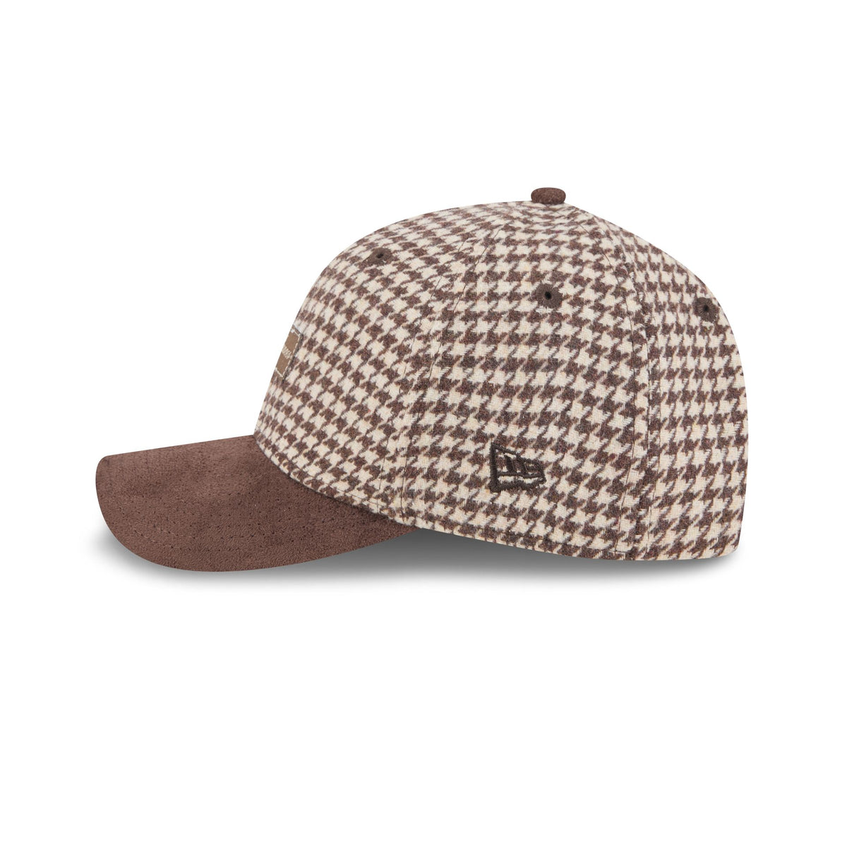 Atlanta Braves Brown Houndstooth Women's 9FORTY M-Crown Adjustable Hat