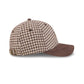 Atlanta Braves Brown Houndstooth Women's 9FORTY M-Crown Adjustable Hat