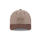 Kansas City Chiefs Brown Houndstooth Women's 9FORTY M-Crown Adjustable Hat