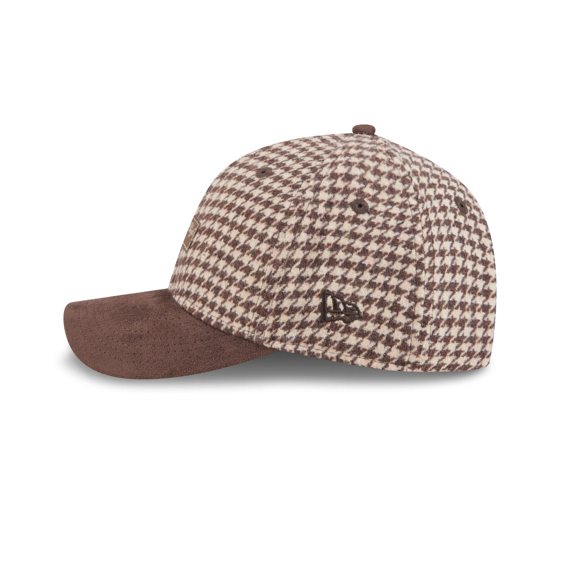 Kansas City Chiefs Brown Houndstooth Women's 9FORTY M-Crown Adjustable Hat