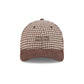Dallas Cowboys Brown Houndstooth Women's 9FORTY M-Crown Adjustable Hat