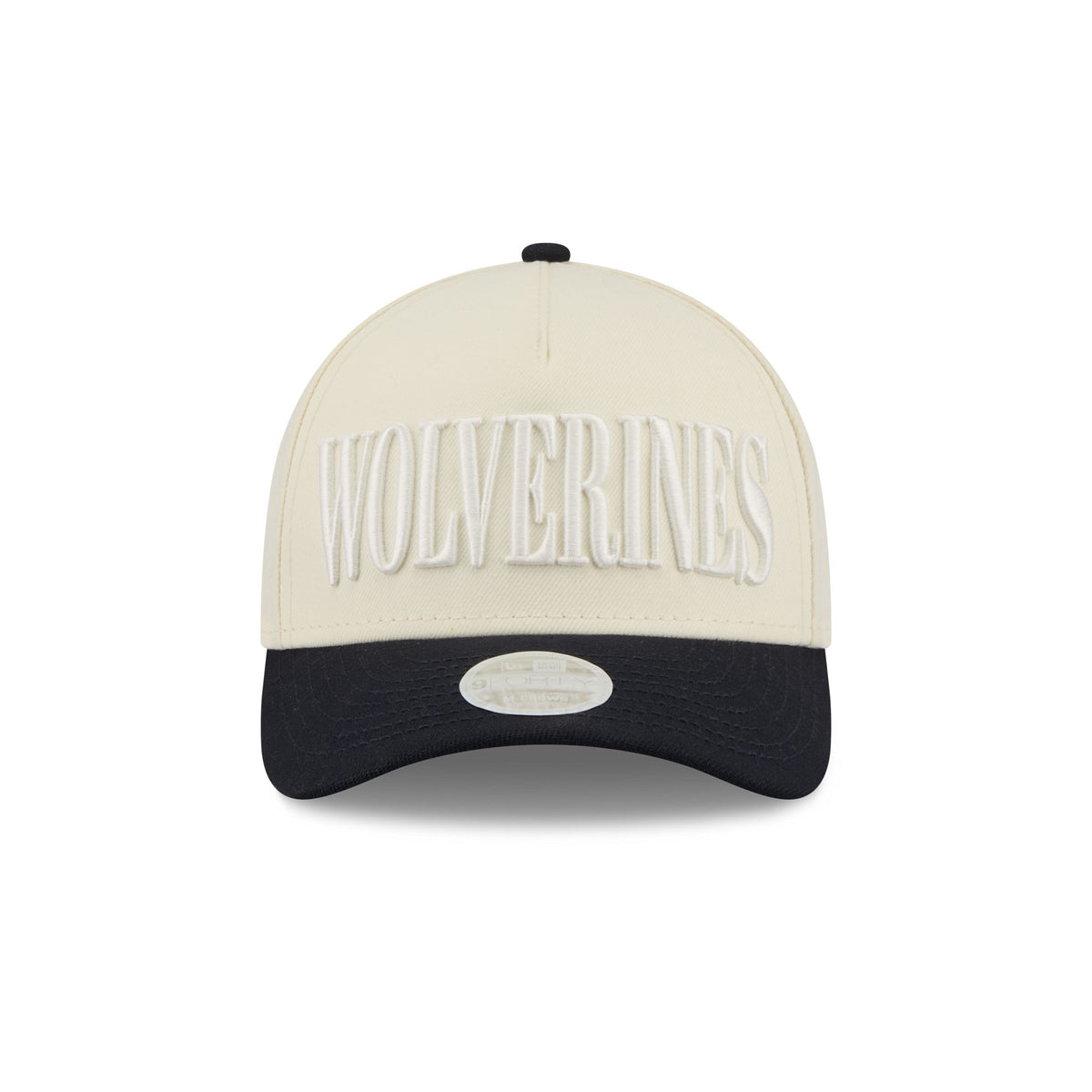 Michigan Wolverines Two Tone Chrome Women's 9FORTY M-Crown A-Frame Snapback Hat