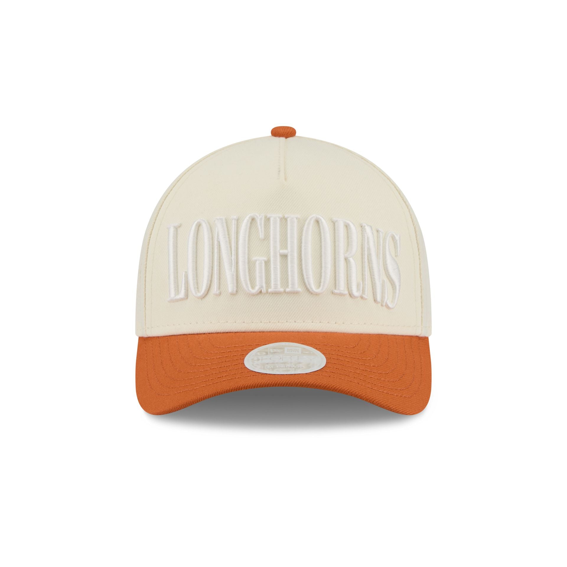 Texas Longhorns Two Tone Chrome Women's 9FORTY M-Crown A-Frame Snapback Hat