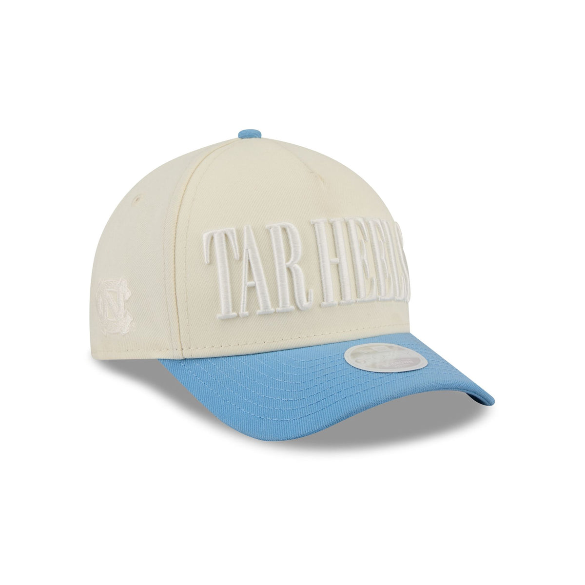 North Carolina Tar Heels Two Tone Chrome Women's 9FORTY M-Crown A-Frame Snapback Hat