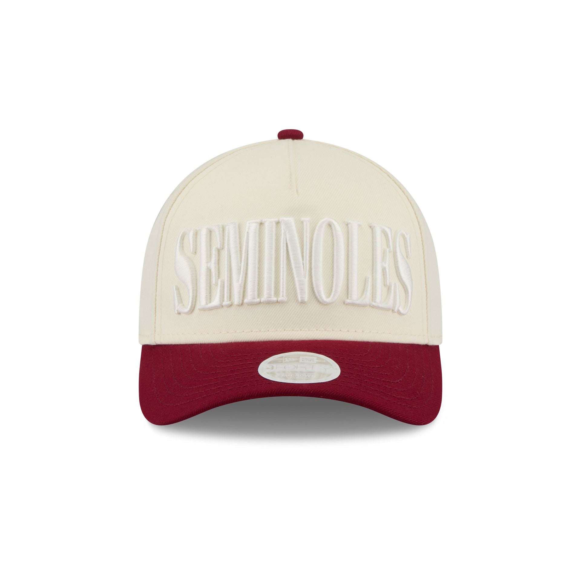 Florida State Seminoles Two Tone Chrome Women's 9FORTY M-Crown A-Frame Snapback Hat
