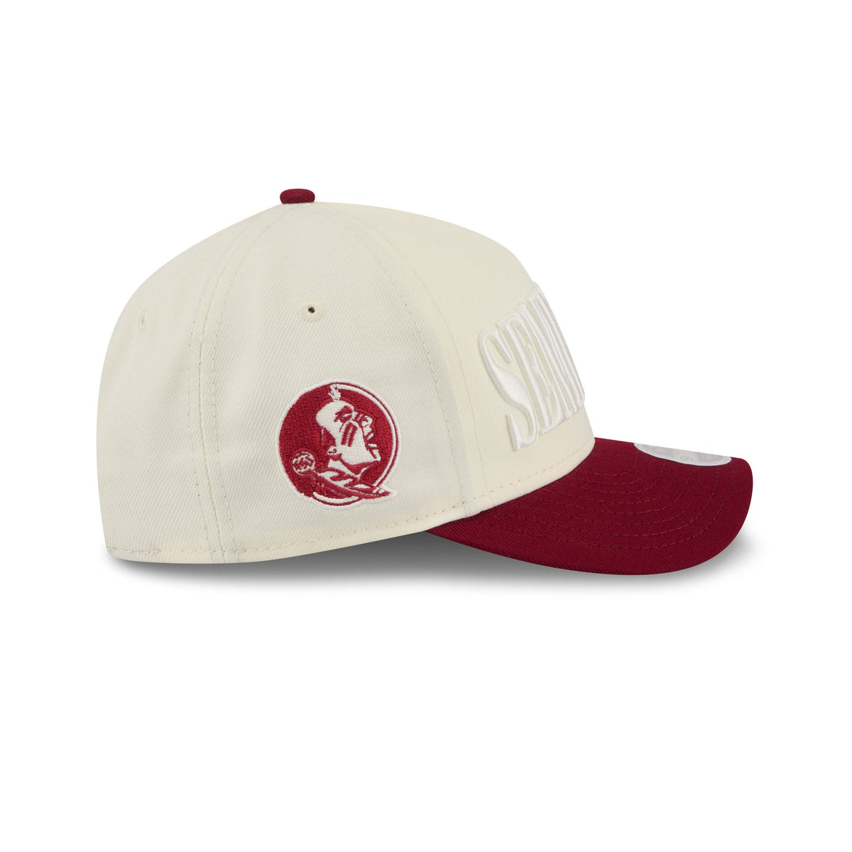 Florida State Seminoles Two Tone Chrome Women's 9FORTY M-Crown A-Frame Snapback Hat