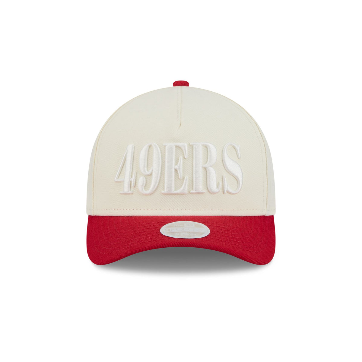 San Francisco 49ers Two Tone Chrome Women's 9FORTY M-Crown A-Frame Snapback Hat