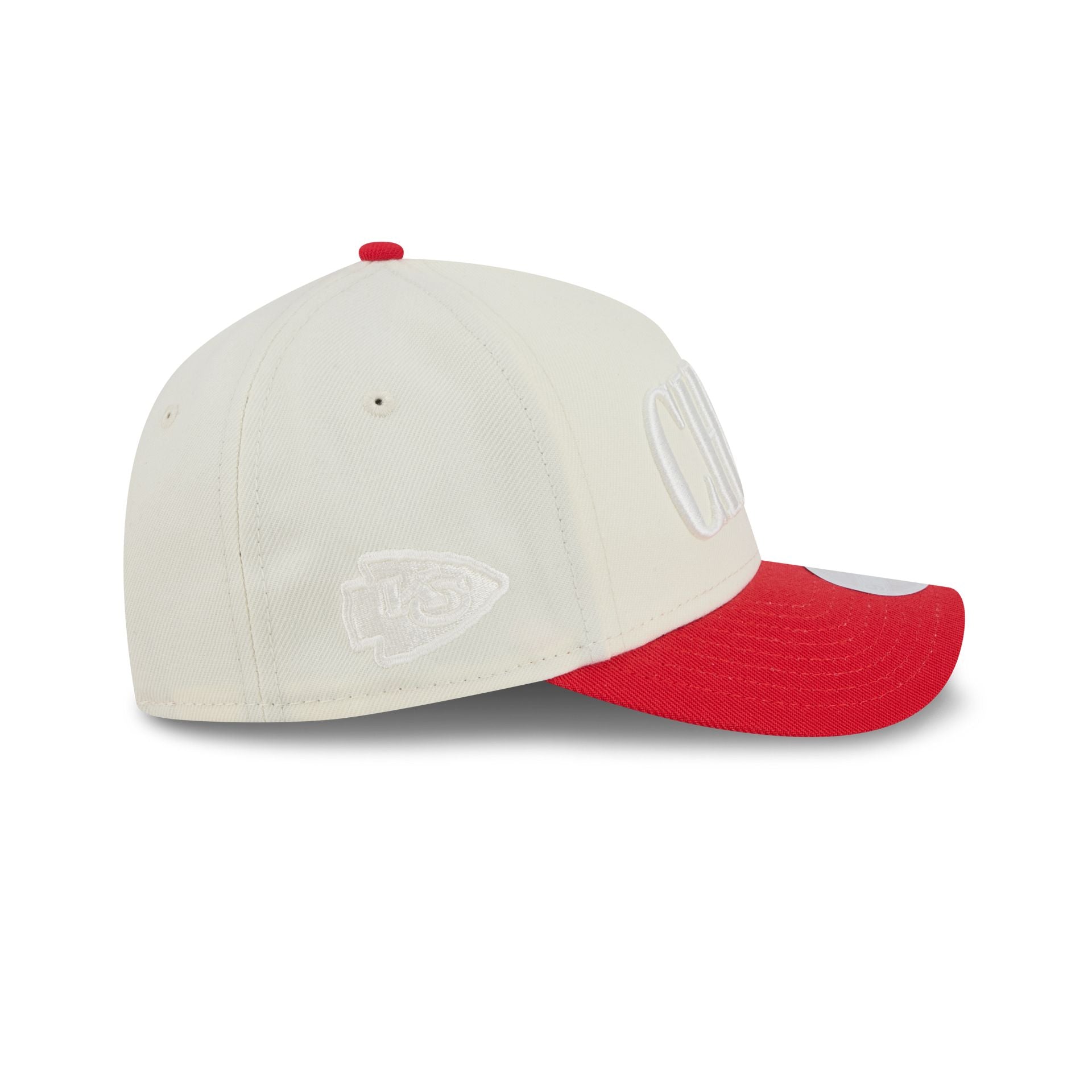 Kansas City Chiefs Two Tone Chrome Women's 9FORTY M-Crown A-Frame Snapback Hat