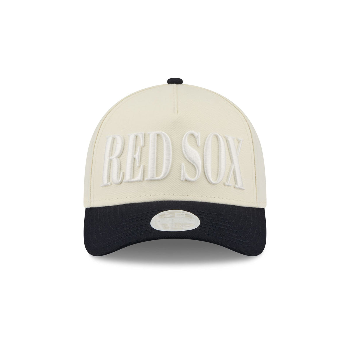 Boston Red Sox Two Tone Chrome Women's 9FORTY M-Crown A-Frame Snapback Hat