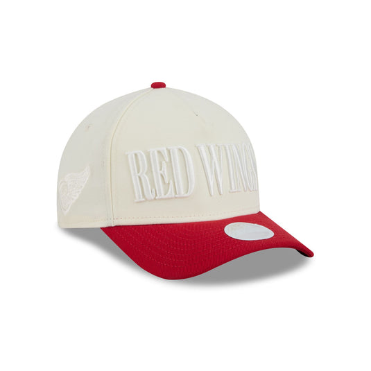 Detroit Red Wings Two Tone Chrome Women's 9FORTY M-Crown A-Frame Snapback Hat