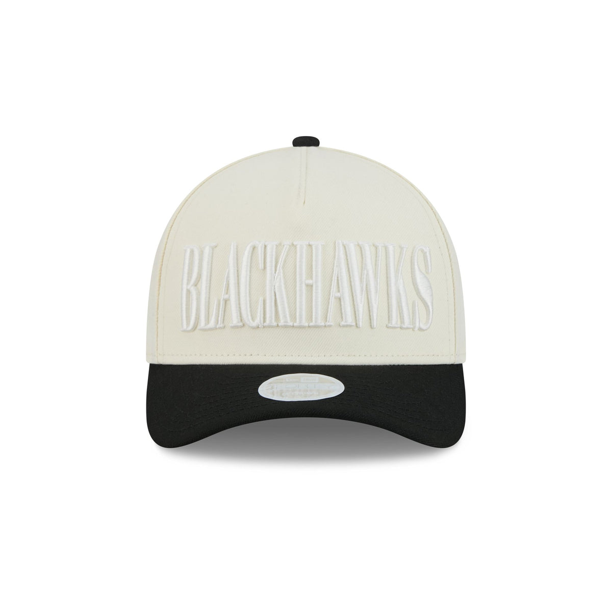 Chicago Blackhawks Two Tone Chrome Women's 9FORTY M-Crown A-Frame Snapback Hat
