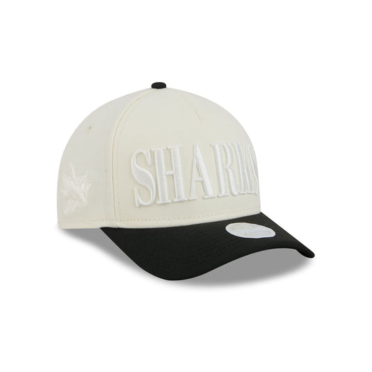 San Jose Sharks Two Tone Chrome Women's 9FORTY M-Crown A-Frame Snapback Hat
