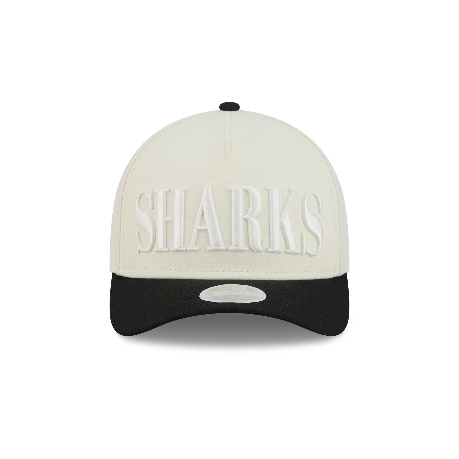San Jose Sharks Two Tone Chrome Women's 9FORTY M-Crown A-Frame Snapback Hat