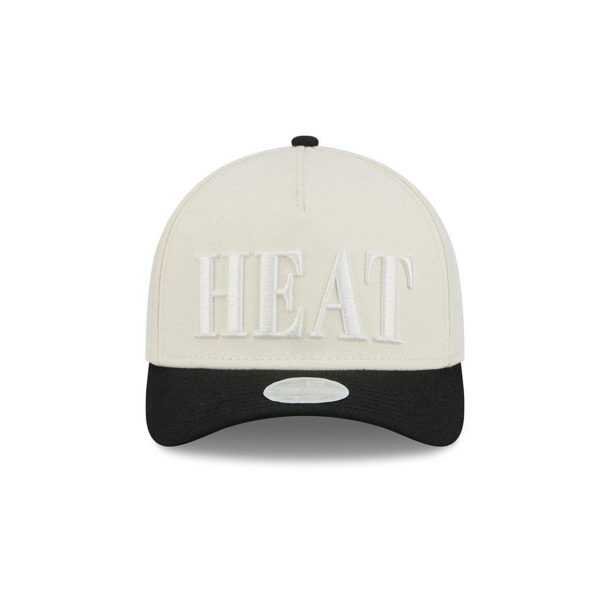 Miami Heat Two Tone Chrome Women's 9FORTY M-Crown A-Frame Snapback Hat